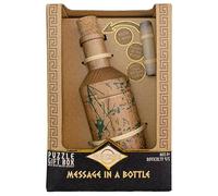 True Genius Project Genius TG440 Puzzle en Bois, Couleur Naturelle, 17 cm x 5,5 cm x 4 cm