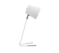 True Glow Lampe À Poser Max20w E14 Blanc/Argent 230v Métal