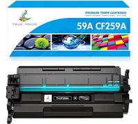 True Image Cartouche de Toner CF259A Compatible avec HP 59A Laserjet Pro M404dn M404dw MFP M428fdw M428dw M428fdn M404n M304n M304dn M406 M430 M428 M404 M304 59X CF259X (Noir, Lot de 1)