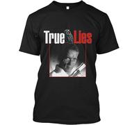 True Lies Retro Movie T Shirt Gift Tee for Men Women Manches Courtes(Medium)