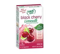 True Lime Limeade Stick Pack, Black Cherry, 10 Count (1.06oz) by True Lemon
