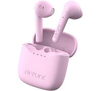 True Lite Rose - Écouteur Sans Fil Bluetooth 5.3 Hi-Fi Son Stéréo, Contrôle Tactile, Microphones Intégrés, 20 Heures Durée De Lecture, Usb-C Charge, Pour Ios Et Android Telephone[J974]