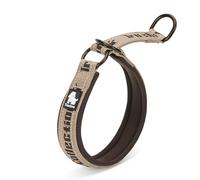TRUE LOVE Collier étrangleur pour Chien Collier réfléchissant sans Traction Collier de Dressage Confortable TLC5371(Marron,3XL)