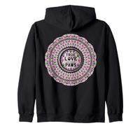 True Love Has Four Paws Dog Mom Love is a Four Legged Word Sweat à Capuche