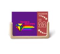 True Love Is Never Wrong Calendrier de bureau 2022 12 mois