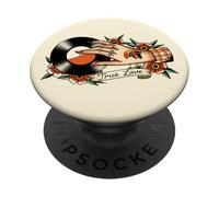 True Love Trojan Skinhead Reggae - Anti-Racist 1969 Ska PopSockets PopGrip Adhésif