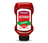 TRUE MADE FOODS Ketchup sans sucre ajouté avec des légumes supplémentaires, 524 ml