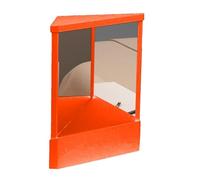 True Mirror | 1 pièce True Mirror Non Reverse | Miroir de table flexible rotatif col de cygne - Miroir de rasage avec support, adapté pour les voyages, grand carré