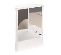 True Mirror | 1 pièce True Mirror Non Reverse | Miroir de table flexible rotatif col de cygne - Miroir de rasage avec support, adapté pour les voyages, grand carré