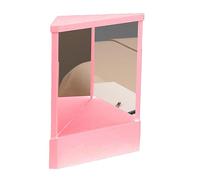 True Mirror | 1 pièce True Mirror Non Reverse | Miroir de table flexible rotatif col de cygne - Miroir de rasage avec support, adapté pour les voyages, grand carré