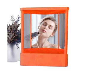 True Mirror - Miroir de Maquillage Personnel Non inversé - Véritable Miroir pour Une Image réelle Non inversée, Miroir de Maquillage Personnel à réflexion réelle pour Coiffeuse de Maquillage