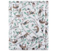 True North by Sleep Philosophy Parure de lit Douillette en Flanelle 100% Coton Ultra Doux pour Temps Froid, lit jumeau, Paresseux