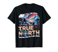 True North Fait Confiance à Jésus dans Un Monde Sauvage VBS 2025 T-Shirt