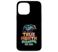 True-North fait confiance à Jésus dans un monde sauvage Vbs Bear Nature Coque pour iPhone 13 Pro Max