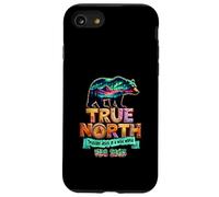 True-North fait confiance à Jésus dans un monde sauvage Vbs Bear Nature Coque pour iPhone SE (2020) / 7 / 8