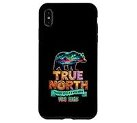 True-North fait confiance à Jésus dans un monde sauvage Vbs Bear Nature Coque pour iPhone XS Max
