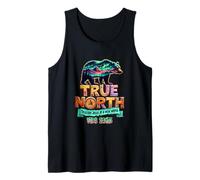 True-North fait confiance à Jésus dans un monde sauvage Vbs Bear Nature Débardeur
