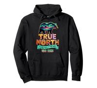 True-North fait confiance à Jésus dans un monde sauvage Vbs Bear Nature Sweat à Capuche