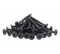 TRUE NORTH Lot de 50 vis à bois structurelles à tête plate pour intérieur/extérieur, tête de pilote araignée 8 points, 7-7/8 po