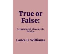 True or False: Organizing & Movements Edition