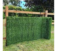 True Products Evergreen 1 x 3 m artificiel haie de conifères Plastique Clôture de jardin de dépistage de confidentialité - Vert
