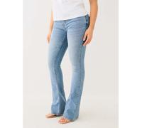 True Religion Becca Mid Rise Bootcut Jeans Womens Light Sleet Wsh 26 L32 Female