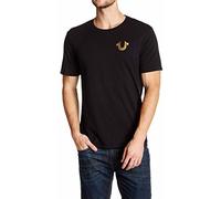 True Religion Big Buddha Tee T-Shirt, Black, Large Homme