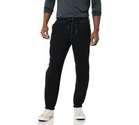 True Religion Big T Jogger Pantalon de survtement, Jet Black, M Homme