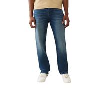 True Religion Bobby Aiguille Simple sans Rabat Baggy pour Homme, Bleu, 33