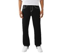 True Religion Bobby Single Needle No Flap Baggy pour Homme Noir Taille 40