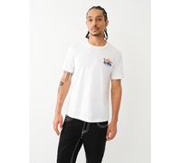 True Religion Buddha T-Shirt Mens Blanc 2XL Male