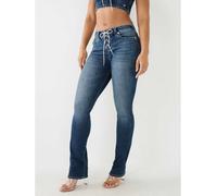 True Religion Crystal Lace Up Billie Jeans Amour en cage 26 L32 Female