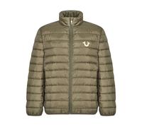 True Religion - Doudoune Logo Kalamata Fermeture Éclair - Homme - Vestes - Vert - Taille: M