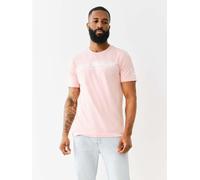 True Religion Foil Crew T-Shirt Mens Rose terne 2XL Male