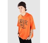 True Religion Forest Camo Oversized T-Shirt orange XL
