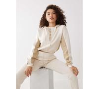 True Religion Full Zip Cinched Hoodie Fleece Bouleau 10 Female