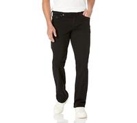 True Religion Jean Ricky à Jambe Droite avec Poche à Rabat arrière, Rince-Corps Noir, 44 Homme