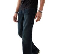 True Religion Ricky Straight Leg Jean with Back Flap Pockets, Dernier Appel Ggjd, 34 W/32 L Homme