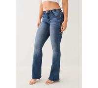 True Religion Joey Big T Mid Rise Flare Jeans Womens Blizzard Wsh 29 L32 Female