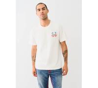 True Religion Men's Reaper Regular Fit T-Shirt Blanc d'hiver S Male
