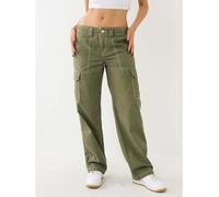 True Religion Military Oversized Cargo Trousers Womens Kalamata 28 L32 Female
