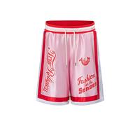True Religion Pantalon de sport rose clair / rouge / blanc, Taille XS