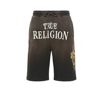 True Religion Pantalon 'Floral Snake Mikey' citron vert / orange / noir / blanc, Taille 38