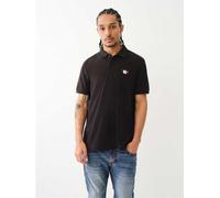 True Religion Patched Logo Polo Shirt Noir de jais L Male