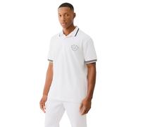 True Religion Polo SS Bouddha Patch Polo SS Bouddha Patch Polo, Blanc Optique, 3XL