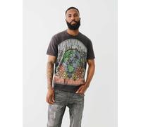 True Religion Relaxed Buddha T-Shirt Mens Noir de jais S Male