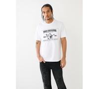 True Religion Relaxed Regular Fit T-Shirt Blanc Optique XS Male