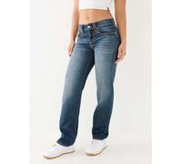 True Religion Ricki Big T Straight Jeans Womens Mosaic Canyon 26 L32 Female