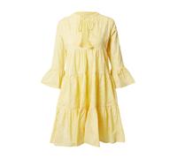 True Religion Robe jaune pastel / blanc, Taille 34