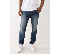 True Religion Rocco Slim Fit Mid-Rise Washed Jeans Mens Old Glory Wsh 30W R Male